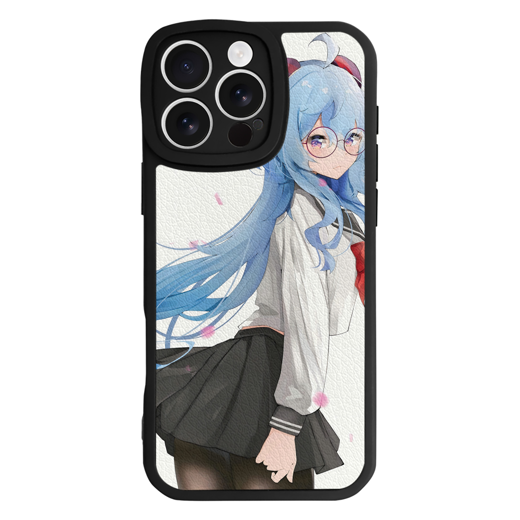 げんし神 genshin 【iPhone 16シリーズ対応】シリコンスマホケース（レザー調） 材質：シリコン
